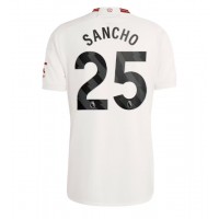 Manchester United Jadon Sancho #25 Fotballklær Tredjedrakt 2023-24 Kortermet